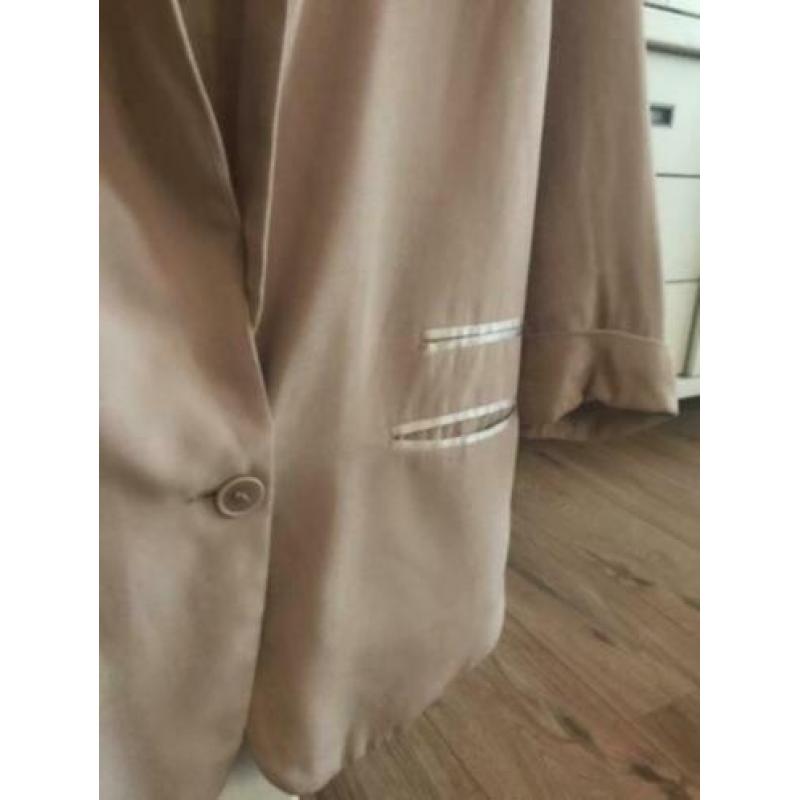 Roze blazer van Oasis maat 34