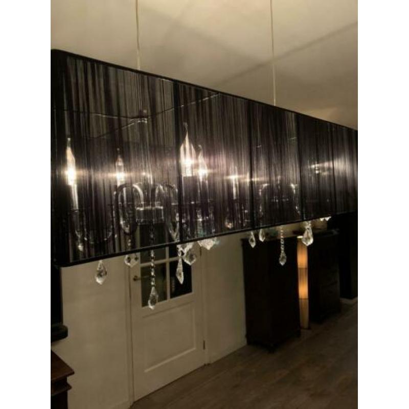 2 hanglampen en een staande lamp complete set