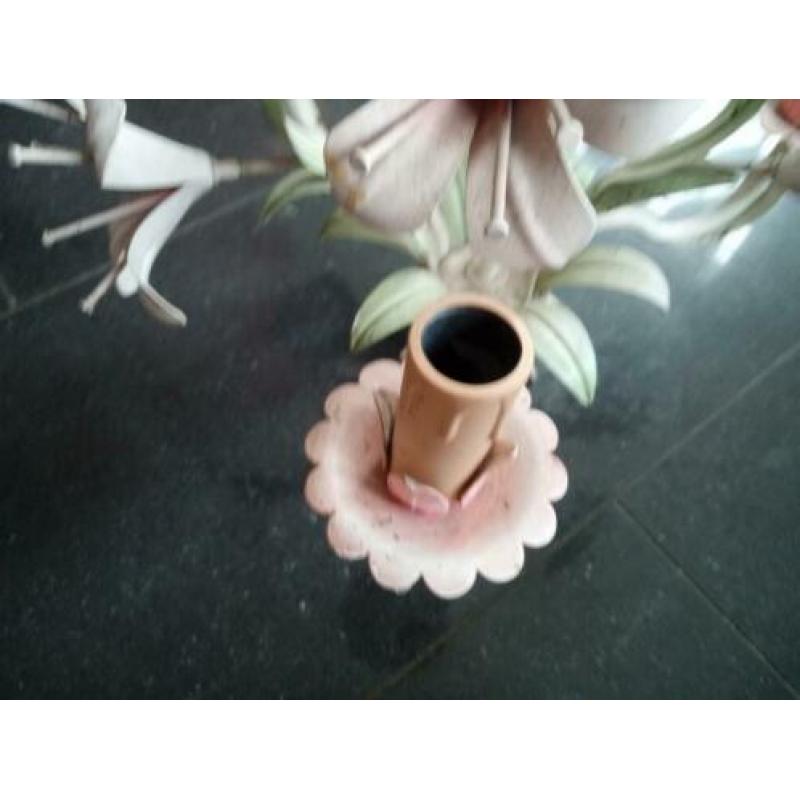 Vintage hanglamp lamp bloemen