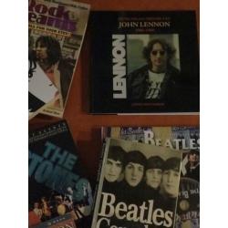 Veel boeken Stones Beatles Clapton