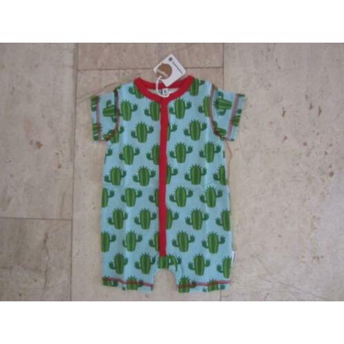 Super Cute Playsuit / Romper Maxomorra cactusprint,mt 50/56