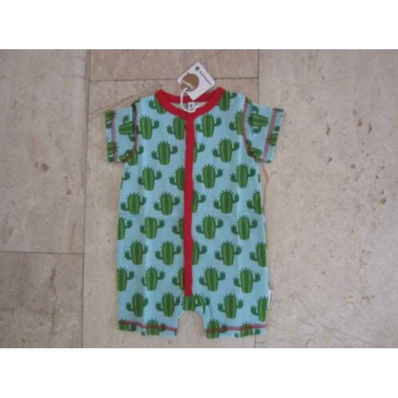 Super Cute Playsuit / Romper Maxomorra cactusprint,mt 50/56