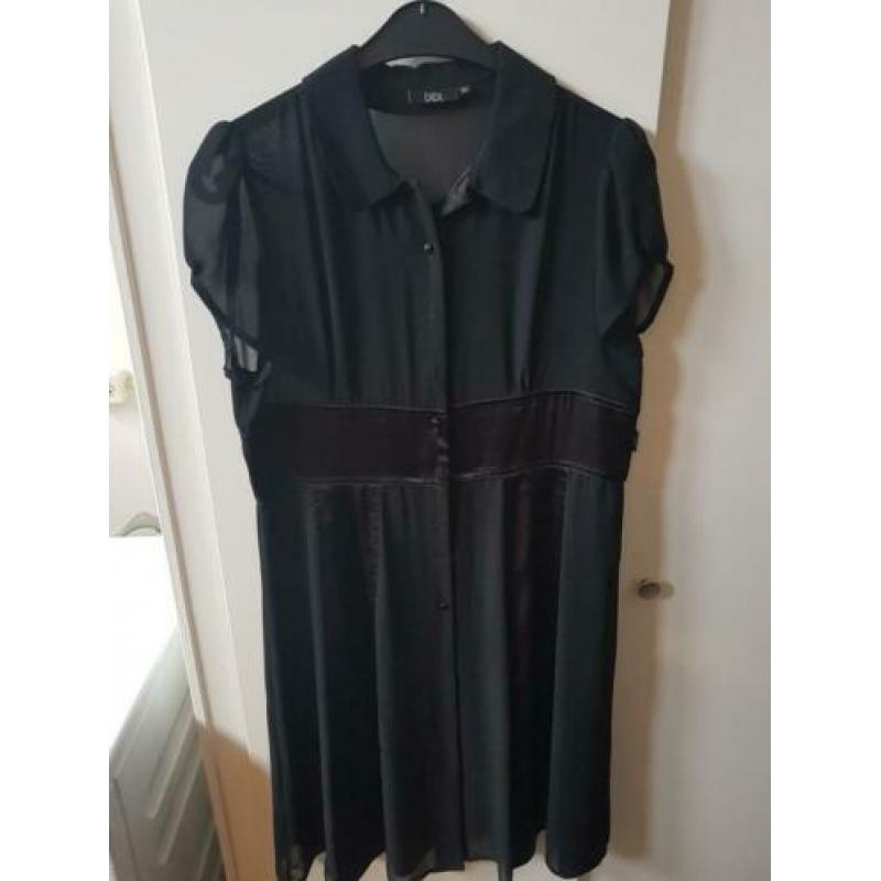Mooi zwarte jurk van Didi mt XL