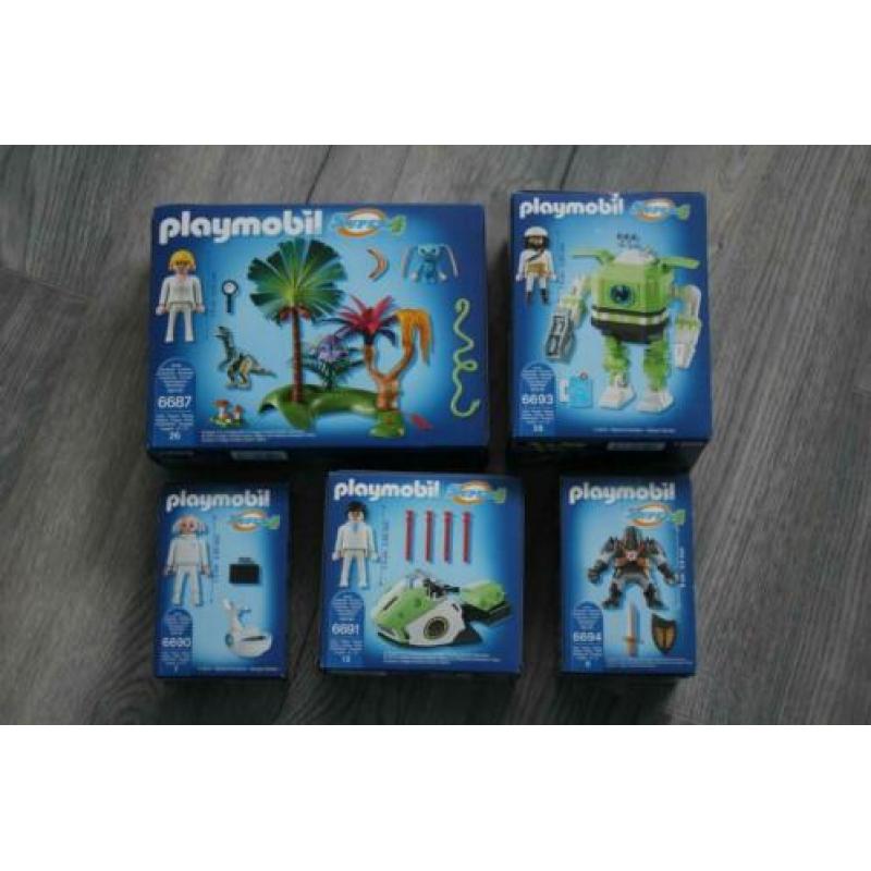 Grote Playmobil Super 4 collectie ZGAN