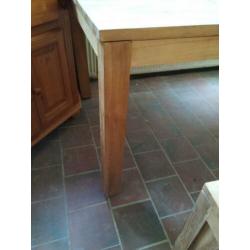 Massief Teakhouten eettafel