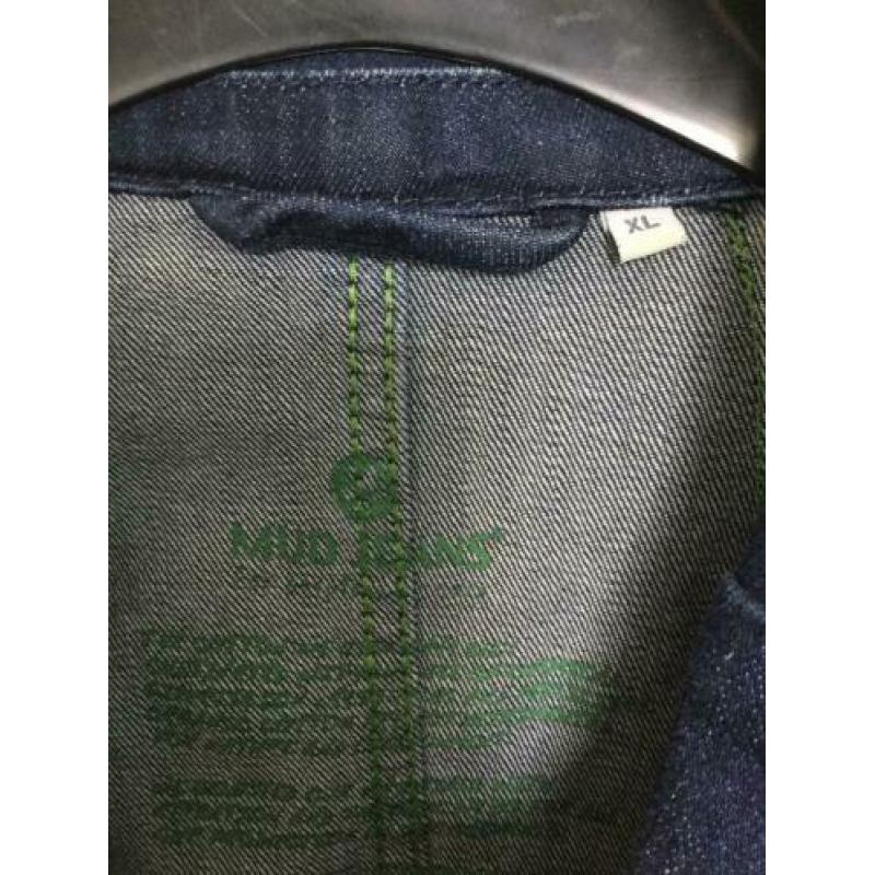 Jasje XL van donkerblauw stretch spijkerstof