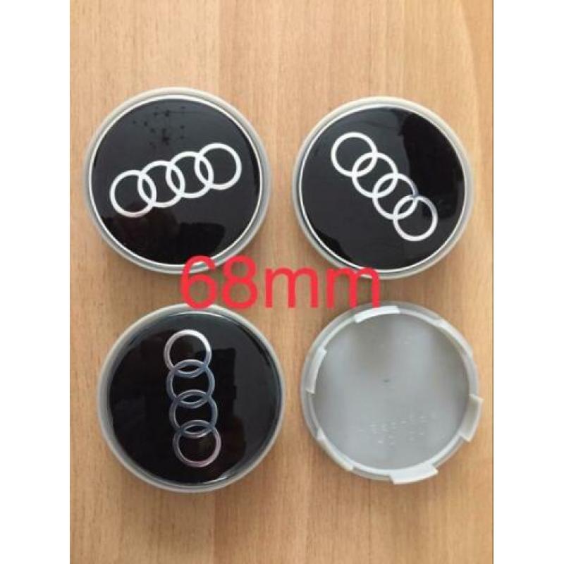 Naafdoppen Audi 57 mm 60 mm 61 mm 68 mm 69 mm 75 mm 76 mm