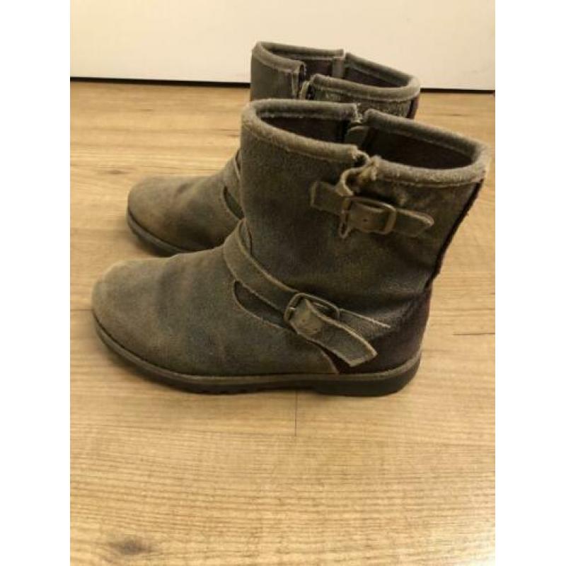 Uggs Australia Harrell Biker classic short leer zgan maat 32