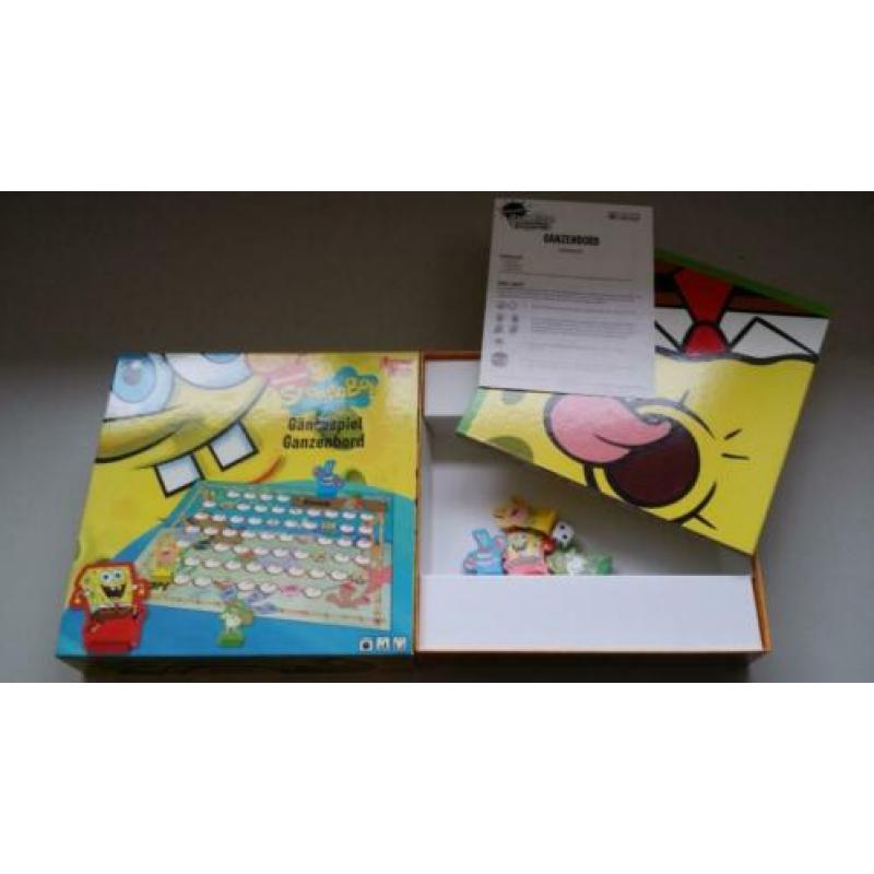 Diverse Spongebob items en spellen