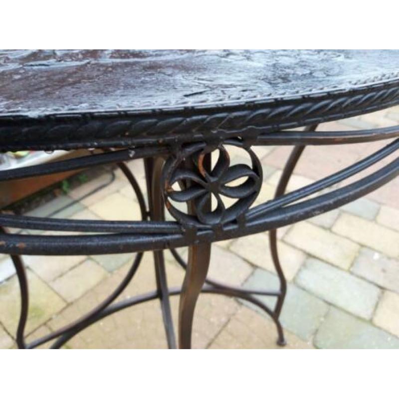 Ijzer hoge tafel