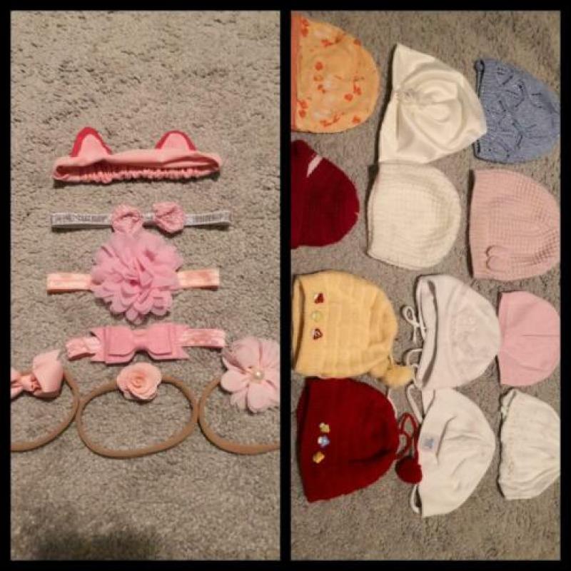 Leuke meisje baby kleding maat 50-56 - 117 stuks en acc??