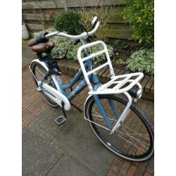 Meisjes fiets 24 inch Gazelle Miss Grace denim blue