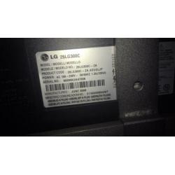 Lg26 inch lcd met Vogel’s tvstandaard