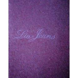 'Mooi zacht LUI JO wikkelvestje 45% cashmere - 55% zijde - M