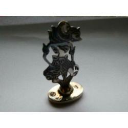 .800 Indonesische Wayang Zilveren figuurtje (schaduw pop)