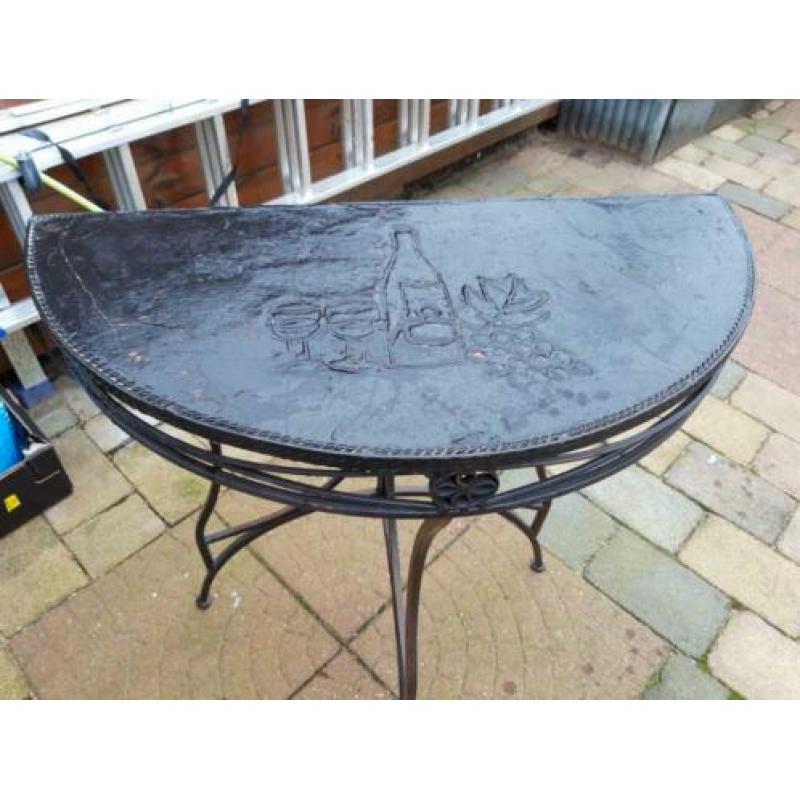Ijzer hoge tafel