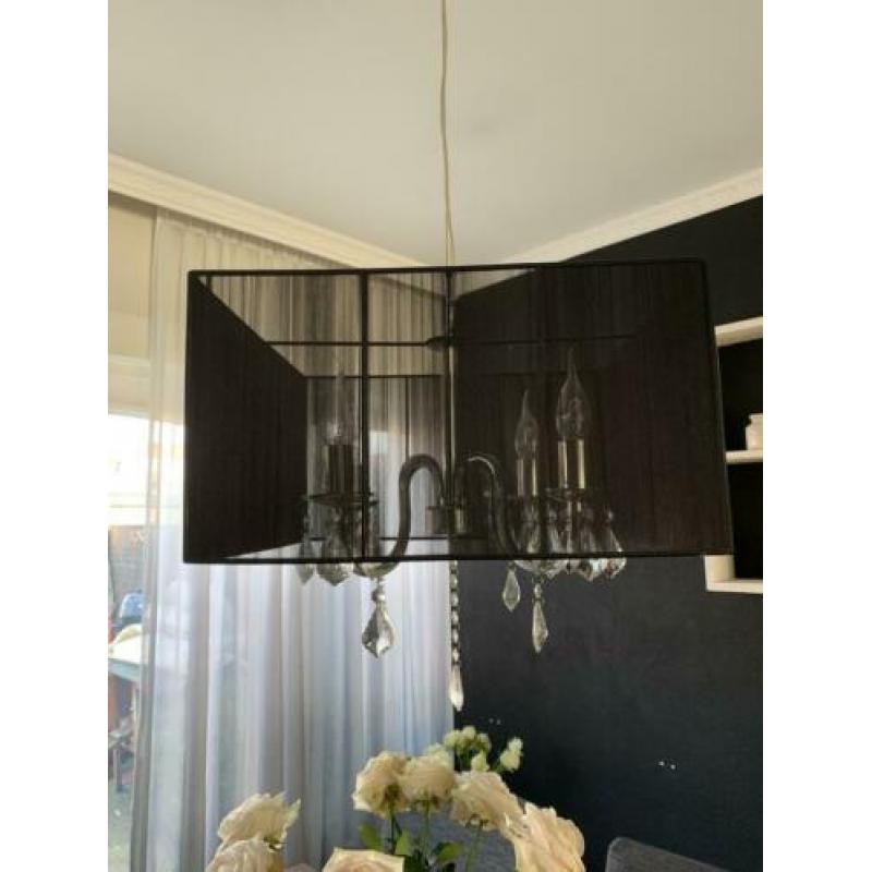 2 hanglampen en een staande lamp complete set
