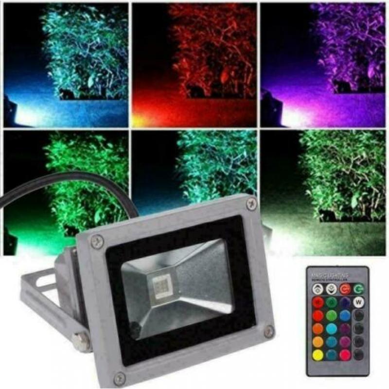 Led Bouwlamp RGB 10W en 30W