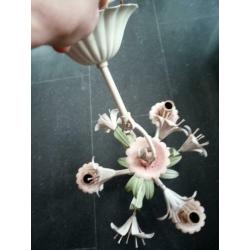 Vintage hanglamp lamp bloemen