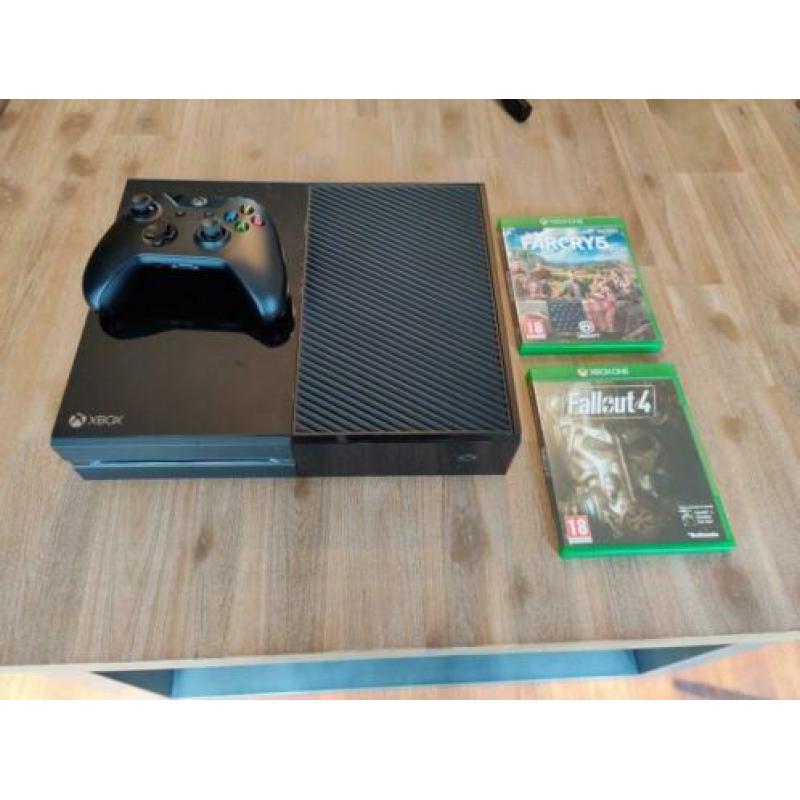 Xbox One + Contoller + Far Cry 5 + Fallout 4