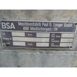 BSA PTW 7 Mesttank / Mestpomp 7000 liter