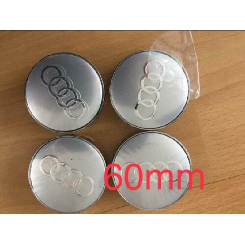 Naafdoppen Audi 57 mm 60 mm 61 mm 68 mm 69 mm 75 mm 76 mm