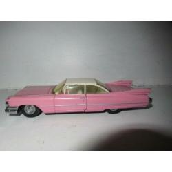 Dinky Matchbox Cadillac Coupe Deville DY7 1959 Roze Slee