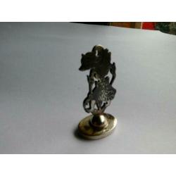 .800 Indonesische Wayang Zilveren figuurtje (schaduw pop)