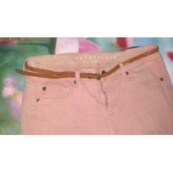 2. Sutherland roze jeans maat m