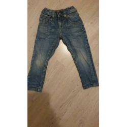 Stoere broek Petrol mt 104