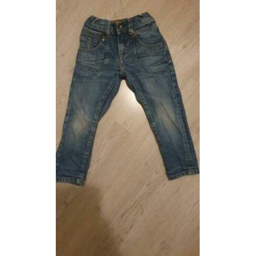Stoere broek Petrol mt 104
