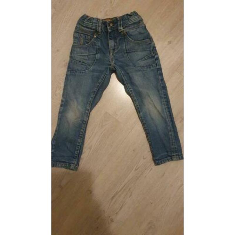 Stoere broek Petrol mt 104