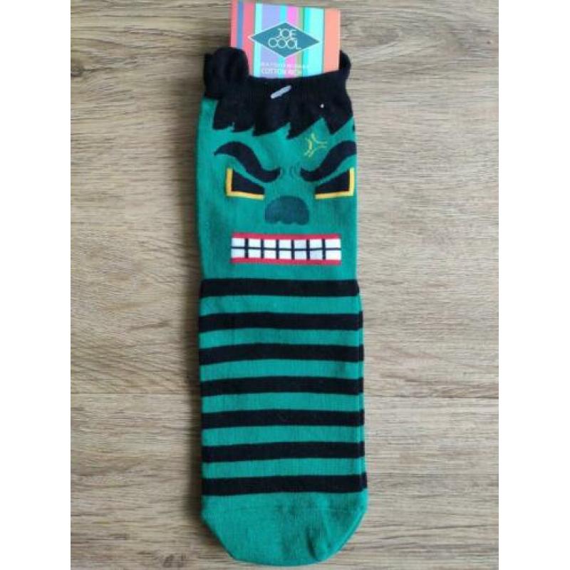 Nieuwe sokken De Hulk