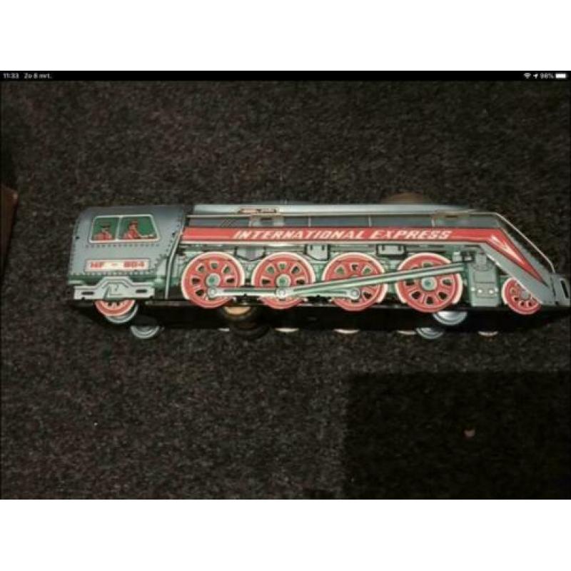 Nette international express locomotief trein speelgoed ????