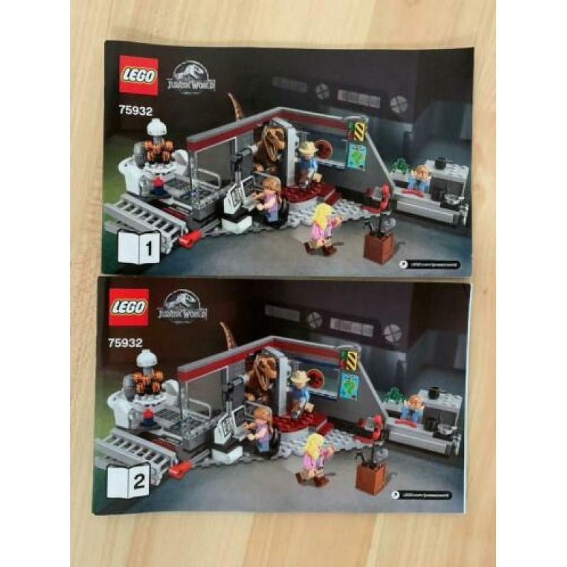 Lego Jurassic World / Park 75932 Velociraptor Chase