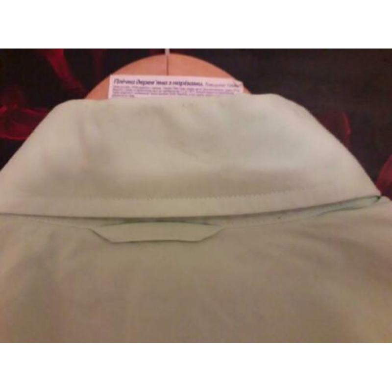 Tommy Hilfiger overhemd maat S, groen, manchetknopen