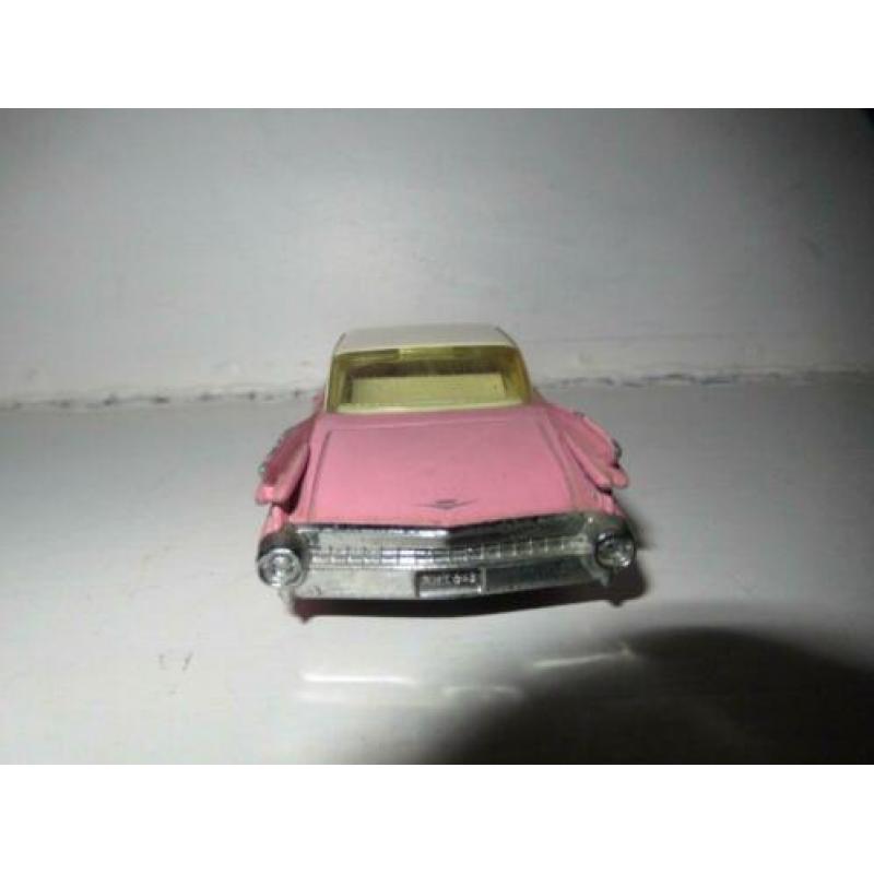 Dinky Matchbox Cadillac Coupe Deville DY7 1959 Roze Slee