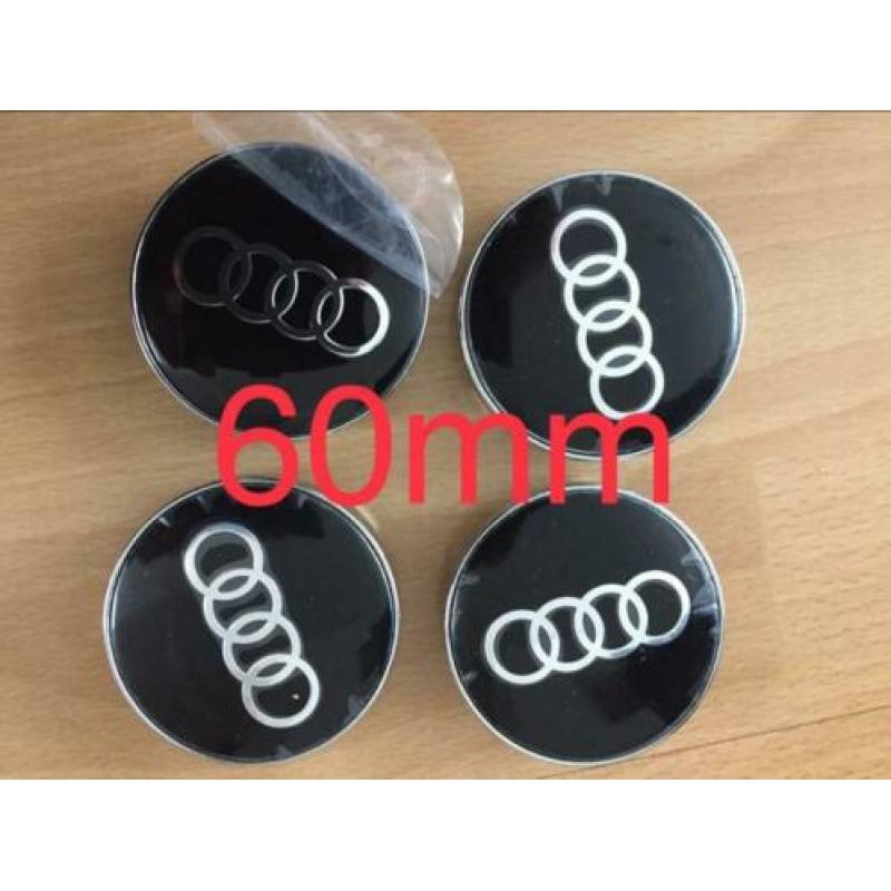Naafdoppen Audi 57 mm 60 mm 61 mm 68 mm 69 mm 75 mm 76 mm