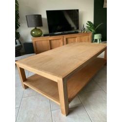 Teak houten salontafel
