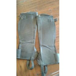 Leren kieffer chaps maat s