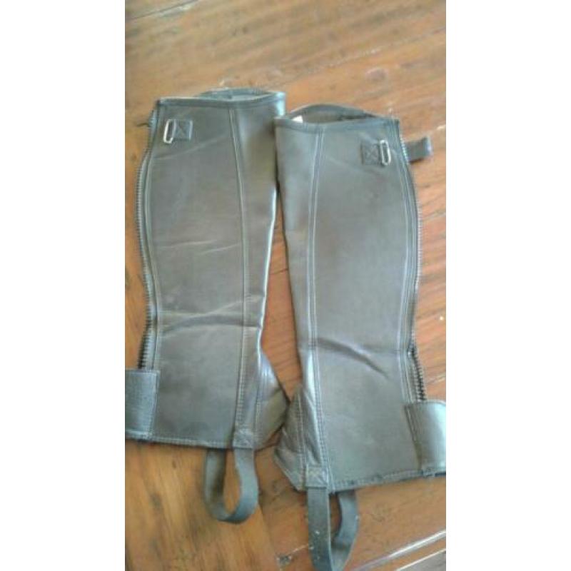Leren kieffer chaps maat s