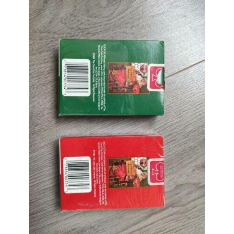 Coca Cola 2 kaartspellen 'Limited Edition'