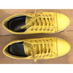 D&G Dolce & Gabbana sneakers. Geel lakleer, 38. Origineel!