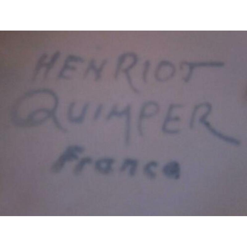 Oude Henriot Quimper kruik - gemerkt zie foto