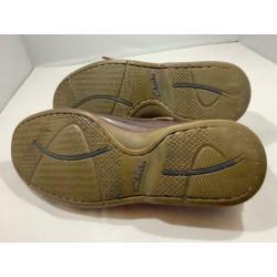 Clarks moccasins in mahonie kleur, mt 10 g = 45 g