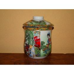 Chinese mok met deksel