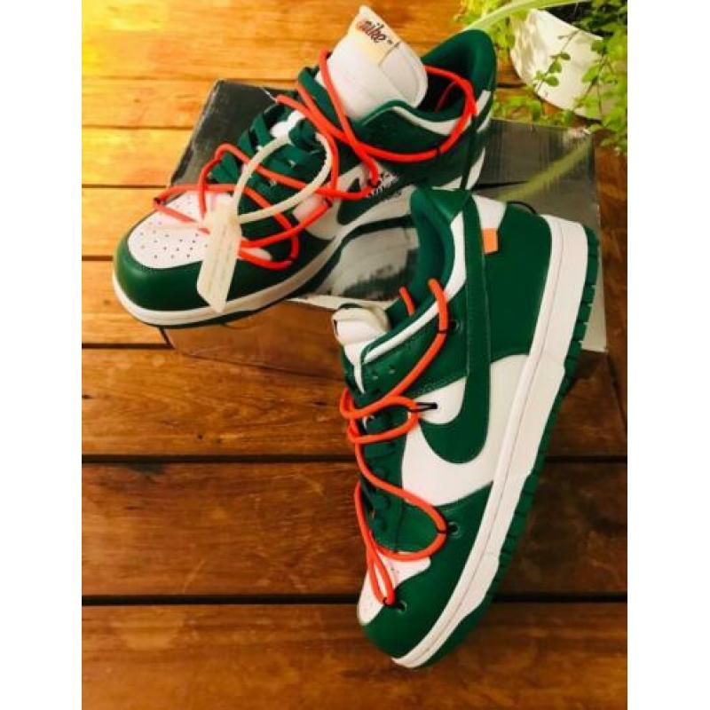 Nike Off-White x Dunk Low Pine Green