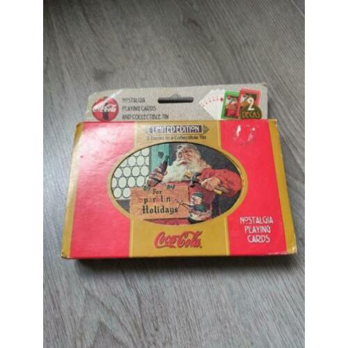 Coca Cola 2 kaartspellen 'Limited Edition'