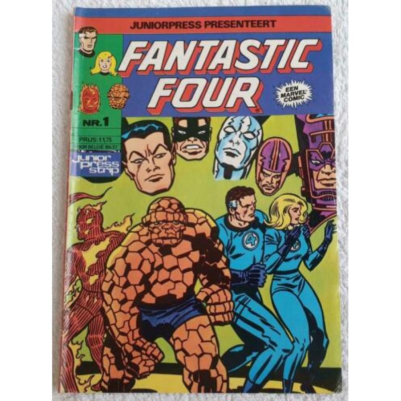 Fantastic four #1 - #36. complete serie. juniorpress 1979.