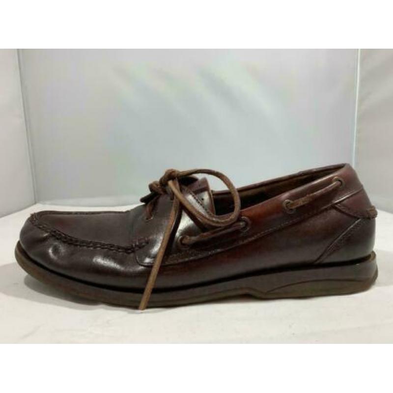 Clarks moccasins in mahonie kleur, mt 10 g = 45 g